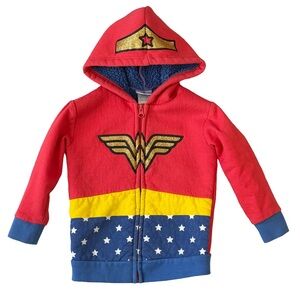 DC Wonder Woman Sherpa Zip-Up Hoodie